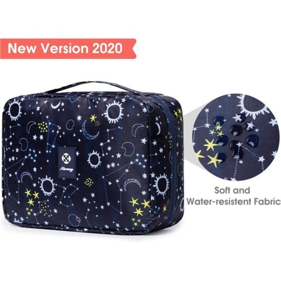 Hanging Travel Toiletry Bag Cosmetic Make up Organizer for Women Waterproof - Picture 7 of 7